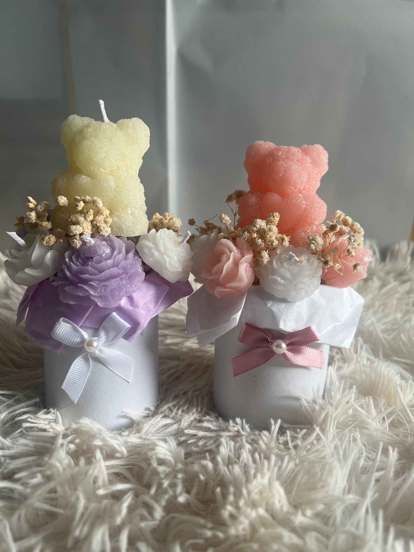 2 Box Fleurs en Cire Parfumée – Petit Format