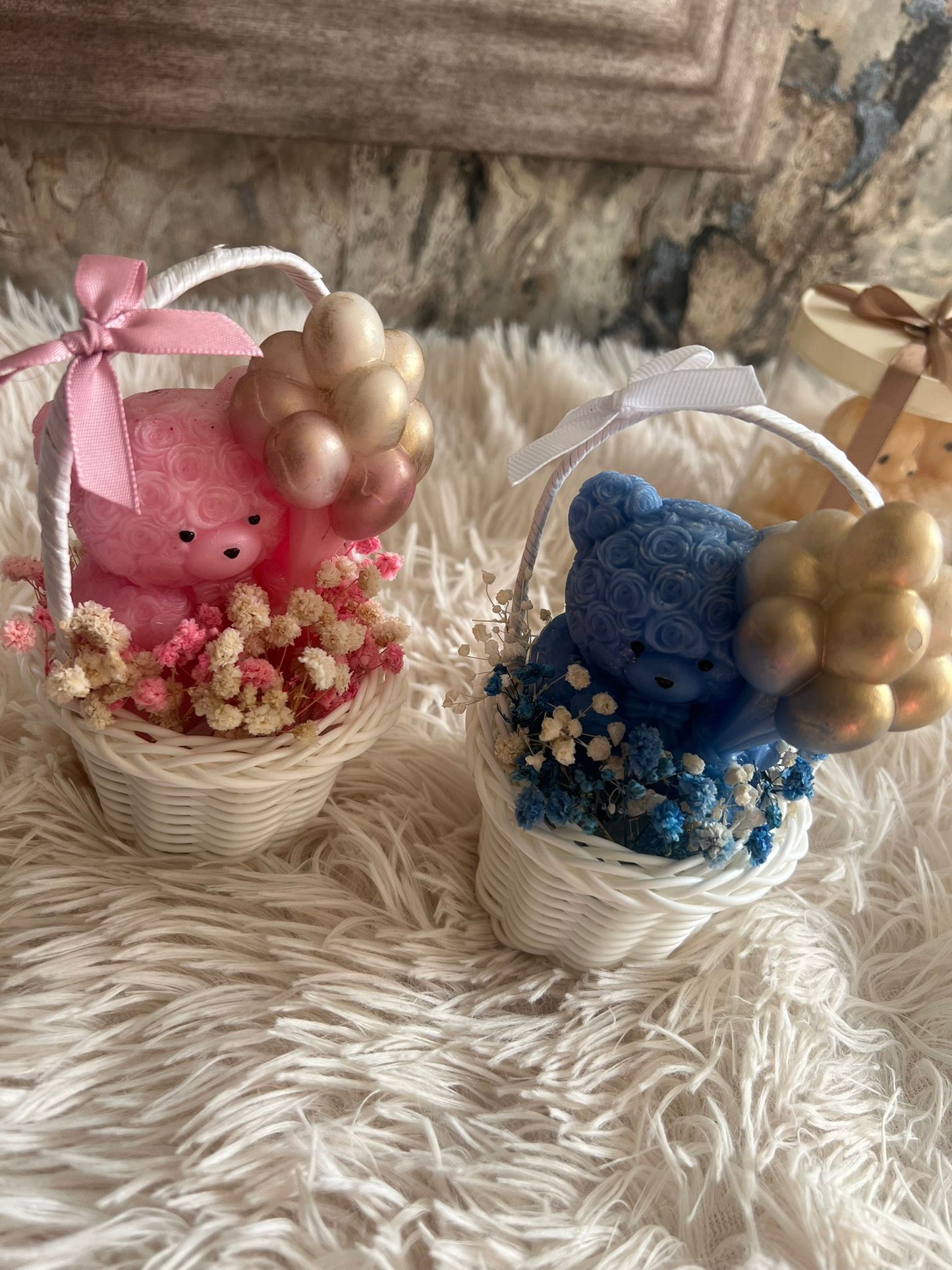 2 Paneir Ours en Cire Parfumée – Petit Format