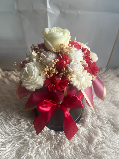 Box Fleurs en Cire Parfumée – Grand Format
