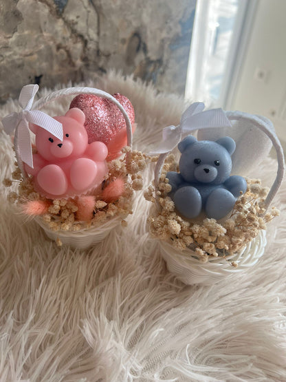 2 Paneir Ours en Cire Parfumée – Petit Format